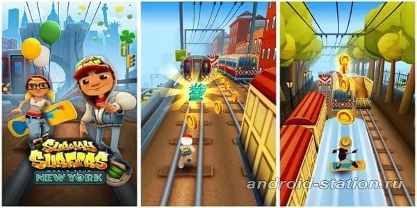 Скриншоты Subway Surfers на Андроид 1