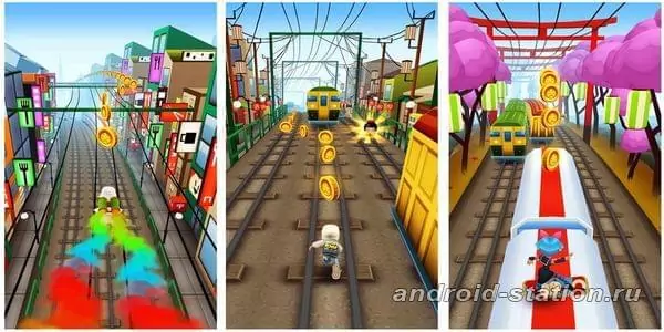 Скриншоты Subway Surfers на Андроид 2