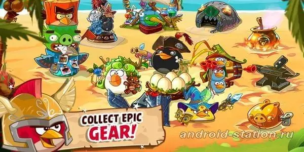 Скриншоты Angry Birds Epic на Андроид 1