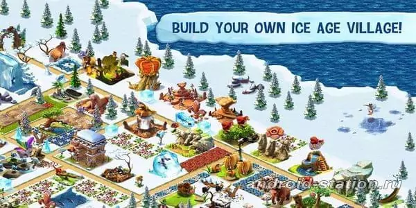 Скриншоты Ice Age Village на Андроид 1