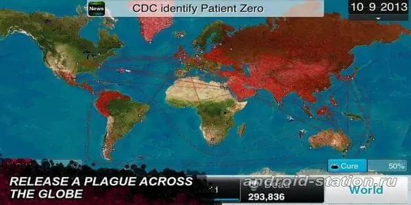 Скриншоты Plague Inc на Андроид 2