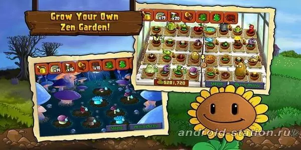 Скриншоты Plants vs Zombies на Андроид 3