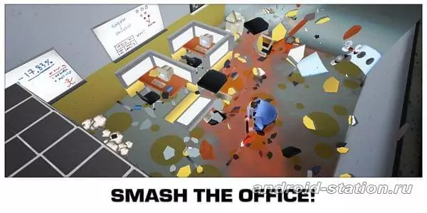 Скриншоты Super Smash the Office на Андроид 2