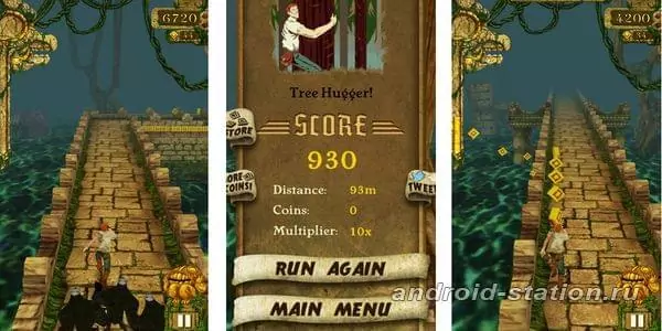 Скриншоты Temple Run на Андроид 3