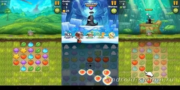 Скриншоты Best Fiends на Андроид 3