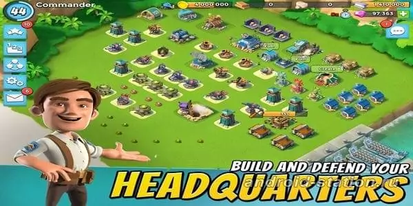 Скриншоты Boom Beach на Андроид 1