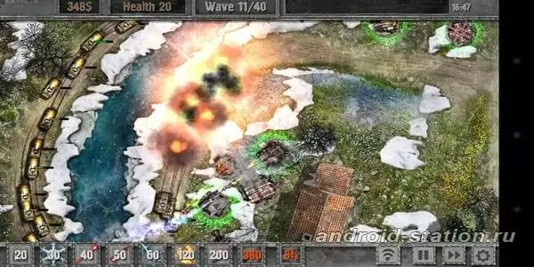 Скриншоты Defense zone 2 HD на Андроид 3