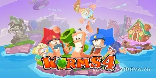 Скриншоты Worms 4 на Андроид 1