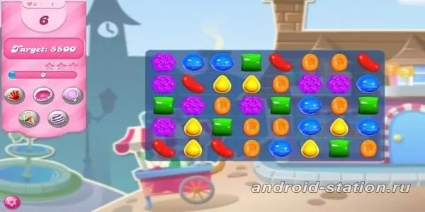 Скриншоты Candy Crush Saga на Андроид 1