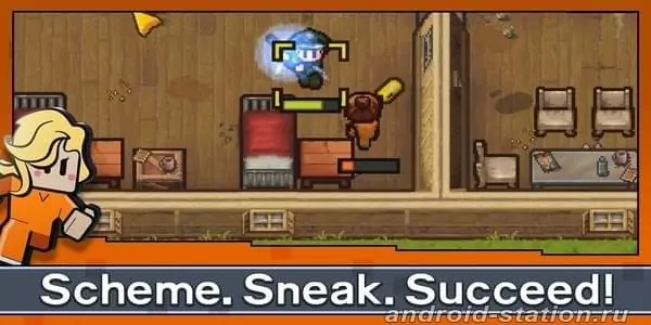 Скриншоты The Escapists 2 на Андроид 1