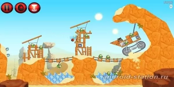 Скриншоты Angry Birds Star Wars II на Андроид 3