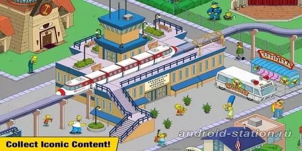 Скриншоты The Simpsons: Tapped Out на Андроид 3