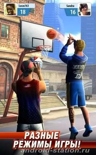 Скриншоты Basketball Stars на Андроид 2