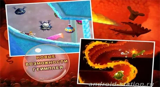 Скриншоты Rayman Fiesta Run на Андроид 2