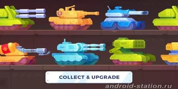 Скриншоты Tank Stars на Андроид 2