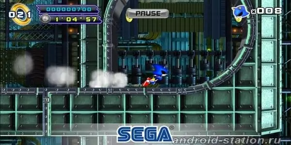 Скриншоты Sonic 4 Episode II на Андроид 1