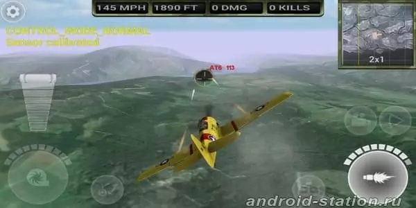 Скриншоты FighterWing 2 Flight Simulator на Андроид 3