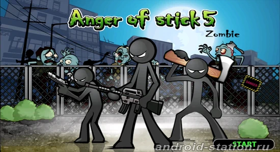 Скриншоты Anger of stick 5 на Андроид 1