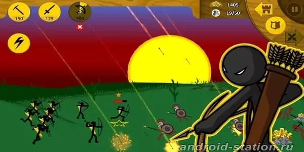 Скриншоты Stick War: Legacy на Андроид 3