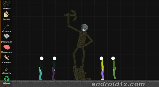 Скриншоты Stickman Ragdoll Playground на Андроид 3