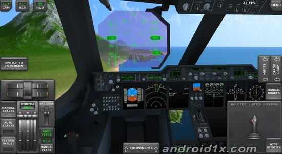 Скриншоты Turboprop Flight Simulator 3D на Андроид 3