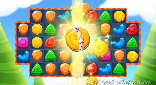 Скриншоты Cookie Jelly Match на Андроид 2