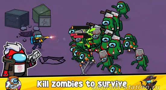 Скриншоты Impostors vs Zombies: Survival на Андроид 2