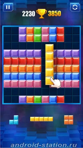 Скриншоты Block Puzzle на Андроид 2