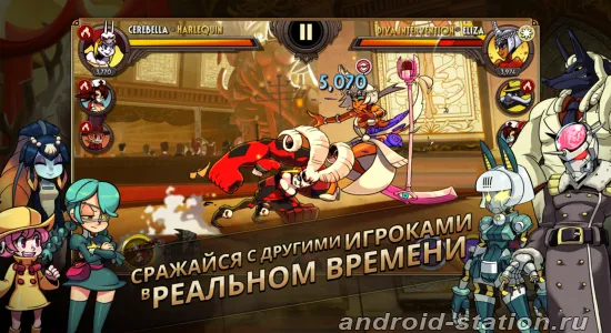 Скриншоты Skullgirls на Андроид 2