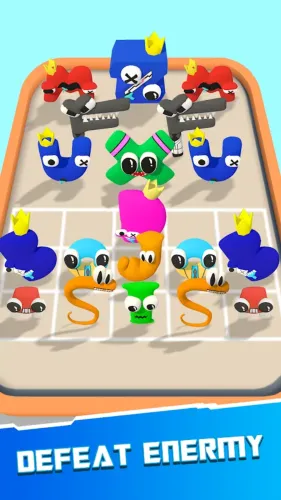 Скриншоты Merge Alphabet: 3D Run на Андроид 1