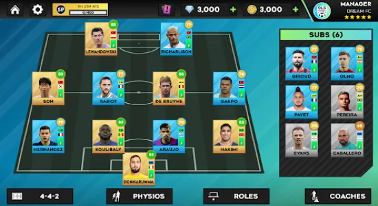 Скриншоты Dream League Soccer 2023 на Андроид 3