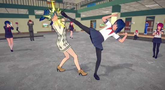Скриншоты High School Girl Life 3D на Андроид 1