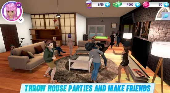 Скриншоты Virtual Sim Story на Андроид 1