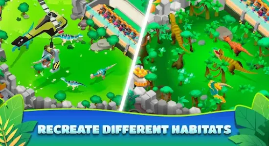 Скриншоты Dinosaur Park на Андроид 1