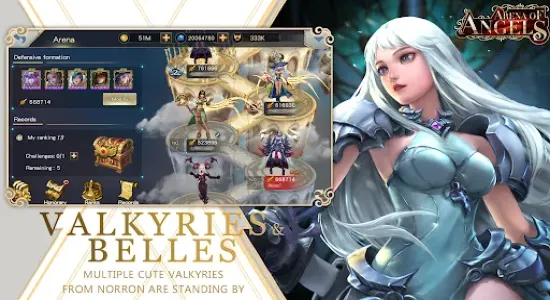 Скриншоты Legends of Valkyries на Андроид 2