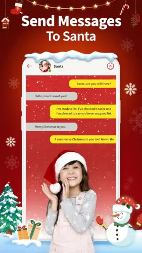 Скриншоты Santa Prank Call: Fake video на Андроид 2