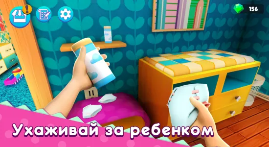 Скриншоты Мама Симулятор: Семейная жизнь на Андроид 3