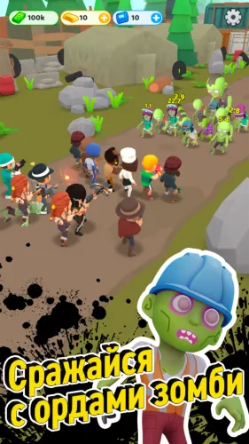 Скриншоты Survivor Idle: зомби выживание на Андроид 3