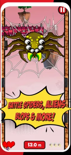 Скриншоты Jump Up: The alien octopus на Андроид 3