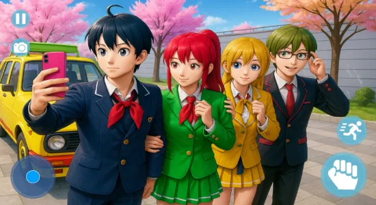 Скриншоты Anime Girl School Life Story на Андроид 3