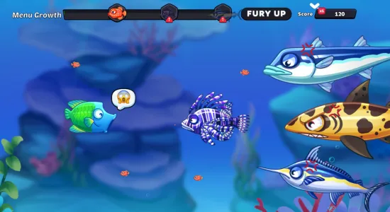 Скриншоты Fish Dash: Shark Eater Frenzy на Андроид 3