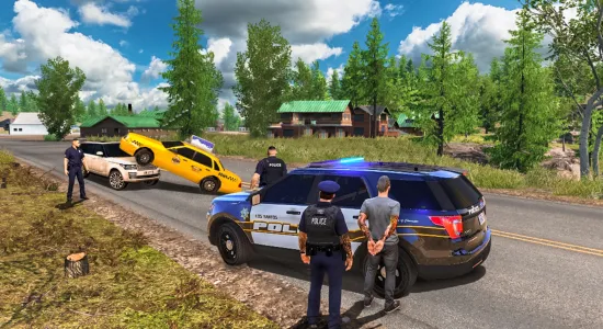 Скриншоты Police Car Thief Chase Pro на Андроид 3