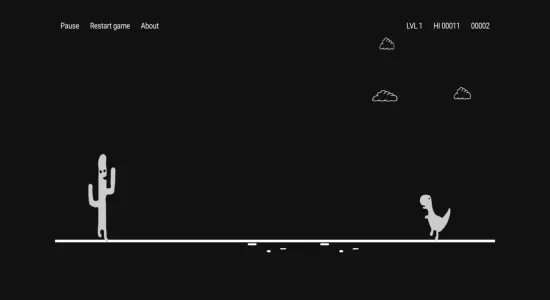 Скриншоты Cactus Run Classic — Dino Game на Андроид 3