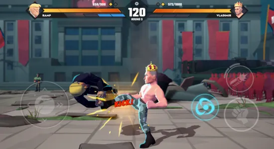 Скриншоты President Punch: Fighting Game на Андроид 1