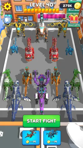 Скриншоты Vehicle Dinosaur Clash Battle на Андроид 2