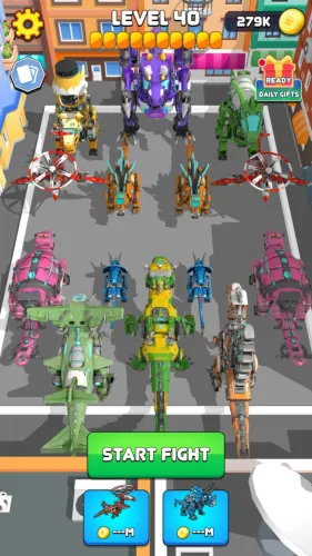 Скриншоты Vehicle Dinosaur Clash Battle на Андроид 3